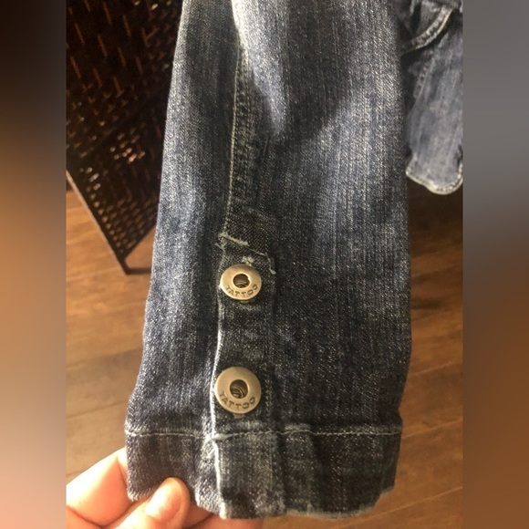 TATTOO JEANS cotton denim jacket π - Picture 2 of 4